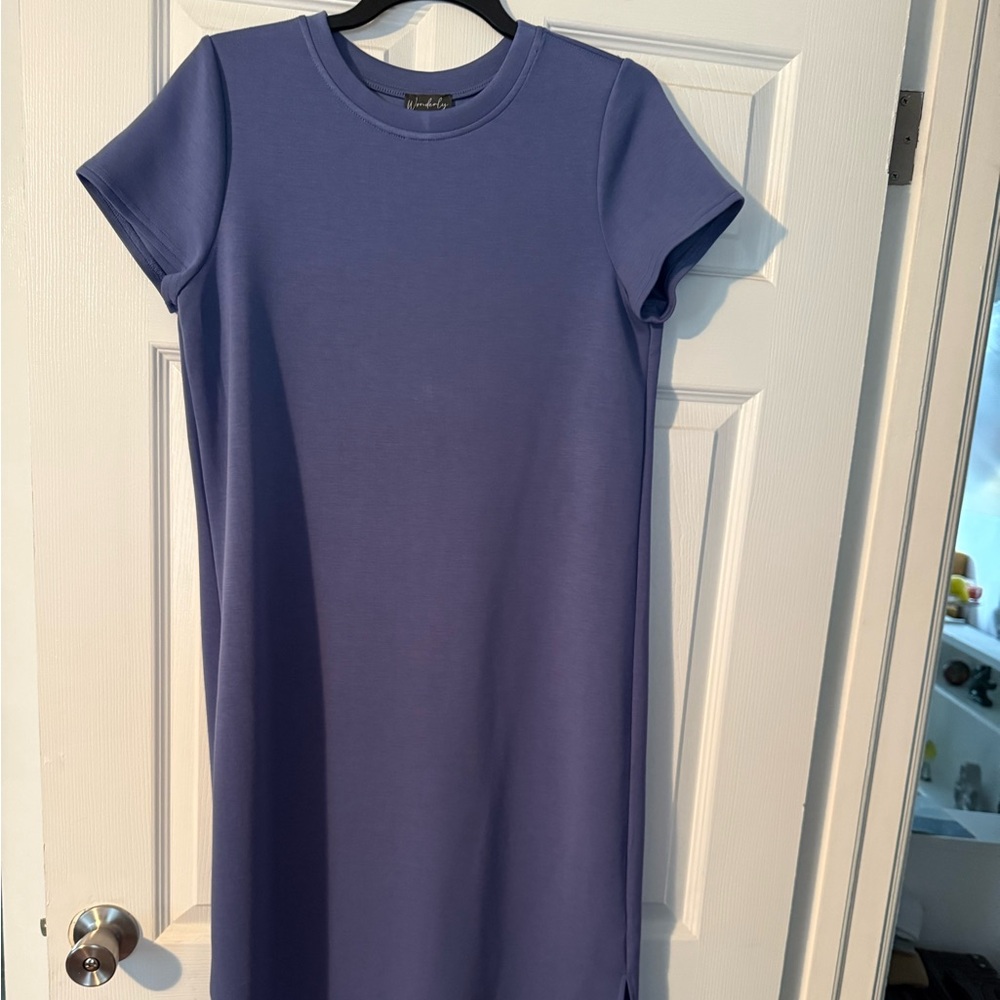 Elegant Purple Women's Dress